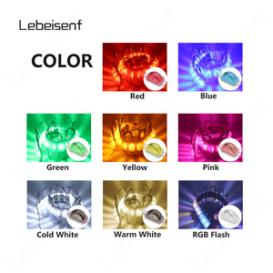 โมดูล LED วงล้อตกแต่งตาไฟเส้นแรงดันต่ำ12V 24V 1.5W 2835 SMD 3 LEDs สีเดียว RGB Flash - Product Image 5
