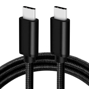 Naylon kablo Metal kasa USB3.2 Gen1 C tipi kablo 3.0 5G süper hızlı PD 60W hızlı şarj C2C kordon fabrika en iyi fiyat - Product Image 2
