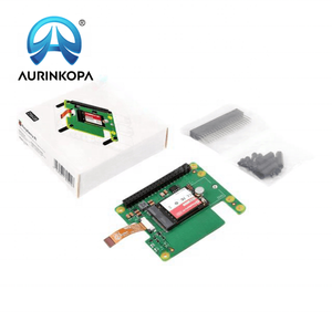 Raspberry Pi SSD Kit 256GB unità a stato solido ad alta velocità e cappello Raspberry Pi M.2 + conforme a PCIe Gen 3 per Raspberry Pi 5