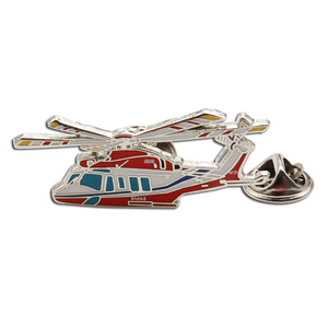 Cá nhân hoá biểu tượng tùy chỉnh tùy chỉnh giá tốt kim loại huy chương men cứng đầy máy bay trẻ em ly hợp máy bay ve áo Pin - Product Image 2