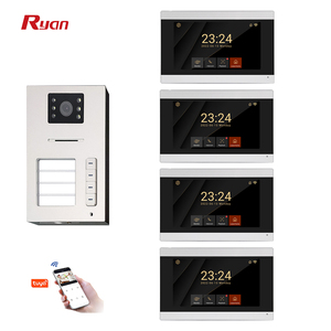 <strong>Factory</strong> Supplier Tuya SMART 7 Inch Wired Video Doorphone Monitors Multi-Family IP Wifi Visual <strong>Intercom</strong> <strong>System</strong> - Product Image 1