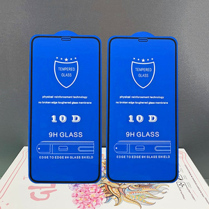 10 d mobil koruyucu cam iphone X Xs Max için özel Android cep telefonu kenar 10d koruyucu cam filmi xiaomi - Product Image 3