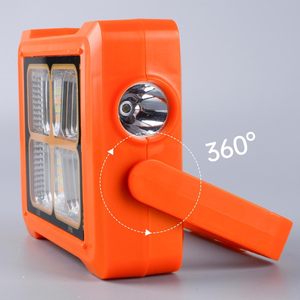 Reflector solar plegable portátil de 2400mAh con mango Fuente de luz LED y función de Banco de energía Luces de jardín de plástico - Product Image 4