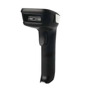 Lector de código de barras portátil, lector de código de barras con cable inalámbrico USB RS232 TTL BT, CCD rojo 1D 2D - Product Image 1