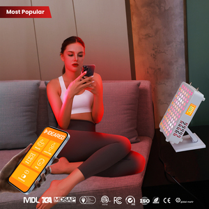 2024 Ideatherapy RLPRO100 yeni kırmızı ışık tedavisi paneli 9 dalga boyları artı 480 & 590nm ağrı kesici için masaüstü ile - Product Image 3