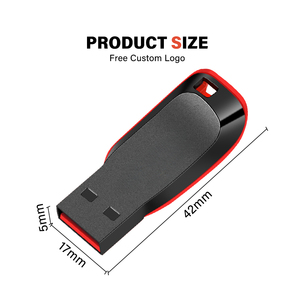 แฟลชไดรฟ์ USB ขายดีพร้อมชิปต้นฉบับ pendrive 16GB 8GB 4GB 2GB 1GB โลโก้ที่กำหนดเอง U ดิสก์ความจำ USB - Product Image 2