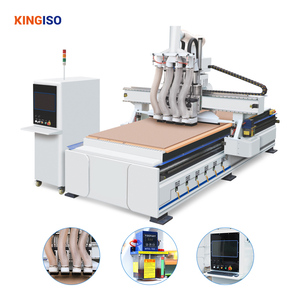 KINGISO-enrutador de madera Cnc, máquina de grabado de corte, enrutador de 4 ejes - Product Image 2