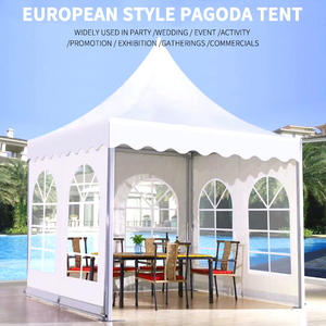 FEAMONT yüksek tepe 3x3 5x5 6x6m için pagoda büyük taşınabilir <span class=keywords><strong>gazebo</strong></span> çadır etkinlik çadırı