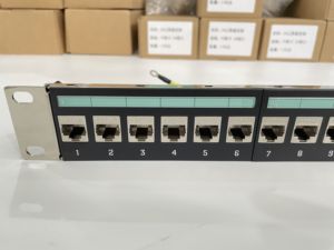 19英寸1U UTP FTP RJ45 Cat5e Cat6 Cat6A空白网络配线架24端口机架安装空载配线架 - Product Image 6
