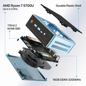 Cloud Terminal PC Thin Client FL600N2 con ARM A9 4 núcleos 1,6 GHz(RK3188) RDP 8,1 Zero Client mini pc Thin Client Zero - Product Image 3
