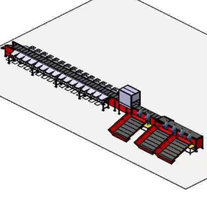 Línea al por mayor de alta calidad Sistema inteligente de clasificación de paquetes de comercio electrónico Máquina clasificadora de correa cruzada lineal - Product Image 6