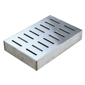 Zware Roestvrijstalen Roosterplaat Plug-In Composiet Stalen Constructie Voor Drainage Sloot Cover Engineering Gebruik - Product Image 1
