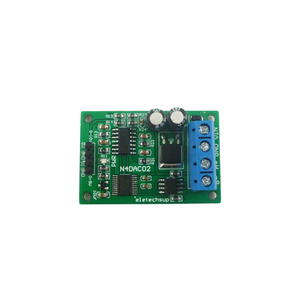 N4DAC02 DC 12V 2CH DAC Módulo 0-5V 0-10V PWM a Convertidor analógico de voltaje RS485 Modbus RTU Board