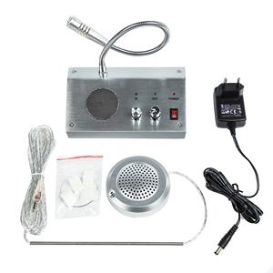 Intercomunicador de ventana bidireccional, sistema de audio inalámbrico con micrófono