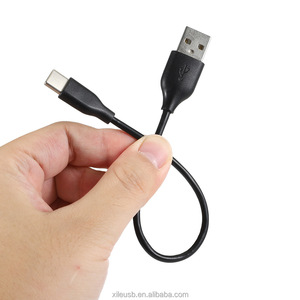 สายชาร์จเร็ว10ซม. 20ซม. ราคาถูก,สายอะแดปเตอร์ Type-C ตัวผู้ไปยัง Type C USB 2.0 A