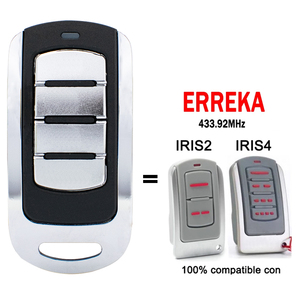 Comando Garage telecomando ERREKA IRIS2 IRIS4 Gate di controllo porta 433.92MHz codice rotolamento sostituzione - Product Image 4