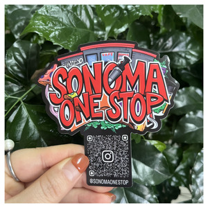 Gran oferta de pegatinas de código QR que se pueden escanear etiquetas de código de barras de código QR impermeable vinilo blanco troquelado logotipo personalizado Pegatina con código QR - Product Image 1