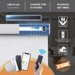 <strong>Double</strong> <strong>Layer</strong> Day and Night Electric Motor <strong>Shades</strong> Remote Control Blackout Roller Blinds for <strong>Window</strong>