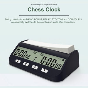 Professional Chess Clock Multifunctional Digital Watch Accurate <strong>Count</strong> <strong>up</strong> <strong>Count</strong> <strong>Down</strong> <strong>Timer</strong> Board Game Stopwatch
