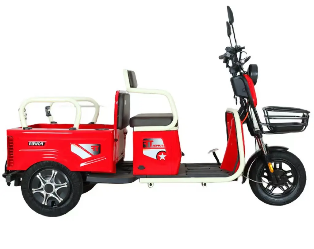 Electric Tricycle for Adult trimotos 48V/60V Cheap Price Tricycle Wholesale Three Wheel