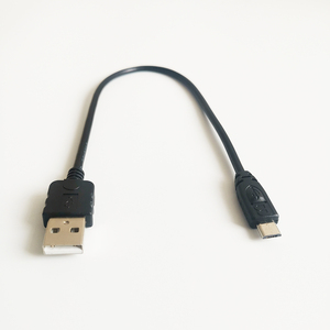 短30厘米微型USB 5针安卓充电器电缆USB 2.0 AM至V8 5针微型USB数据线 - Product Image 1