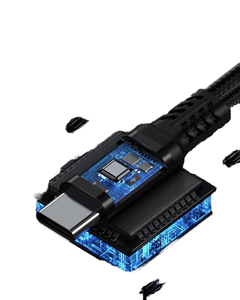 工厂原始设备制造商USB C至3.5毫米耳机充电器适配器2合1 USB C至Aux音频插孔，带PD 60w快速充电加密狗电缆线 - Product Image 4