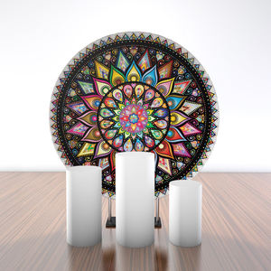 Palmy 7ft Trẻ Em Đảng Vòng Nguồn Cung Cấp Đám Cưới Backdrop Đứng Với Bánh Bảng Cho Bé Tắm Sinh Nhật Wedding Party Trang Trí - Product Image 3