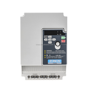 Controlador de velocidad del motor de CA VFD monofásico y trifásico 0.75KW ~ 55KW Control vectorial Controlador de frecuencia variable - Product Image 1