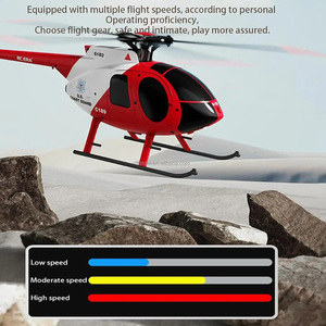 C189 2.4G 1/28 <strong>RC</strong> Single-rotor Helicopter 4CH Brushless Altitude Hold Flying Helicopter with 6-Axis Gyro - Product Image 6