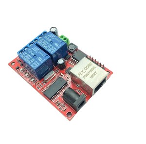Control remoto Relé Ethernet de 2 vías Interruptor de red Retardo Módulo TCPUDP Controlador Comunicación y producto de red - Product Image 3