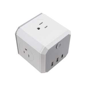 อะแดปเตอร์ปลั๊กหลายปลั๊กอะแดปเตอร์เดินทางอเนกประสงค์พร้อม USB และ Type C เครื่องชาร์จสําหรับเดินทางทั่วโลกแบบออลอินวัน - Product Image 3