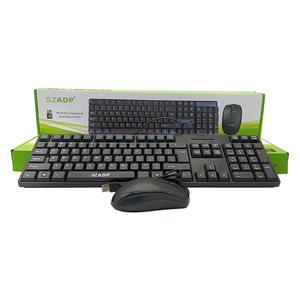 OEM 104-Key 2.4G Wired <strong>Computer</strong> <strong>Keyboard</strong> with Metal Button <strong>Mouse</strong> by Box for Easy Desktop &amp; Laptop <strong>Use</strong> Wholesale - Product Image 1