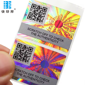 Benutzer definierter Druck Serielle aufeinander folgende Nummer Variable Daten Barcode Qr-Code Gedruckte Etiketten aufkleber