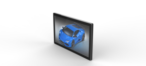 Display Touch Open-Frame con struttura in metallo industriale da 215 pollici schermo LCD da parete accessorio per Computer industriale - Product Image 4