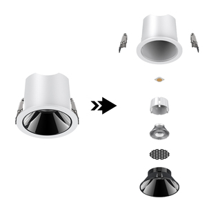 Rectangle Double Heads Cutsize <strong>150</strong>*75mm Ceiling <strong>Spot</strong> Light <strong>Led</strong> Ceiling Lamp Downlight for Hotel Project Dimming Lighting System - Product Image 3
