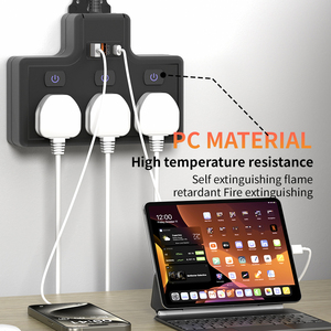 Hot Selling Trend Convenient for Home Multifunctional 3outlets <strong>Socket</strong> Extension <strong>with</strong> 2 USB and 1 Type C <strong>with</strong> <strong>Switch</strong> - Product Image 3