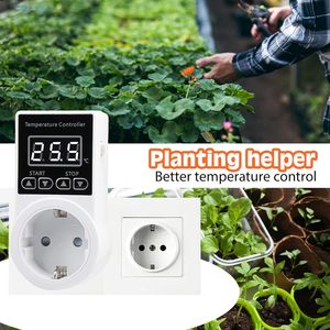 Nhiệt ổ cắm sưởi ấm nhiệt kỹ thuật số điều khiển nhiệt độ với cảm biến không thấm nước nhiệt sưởi ấm cho nhà kính - Product Image 3
