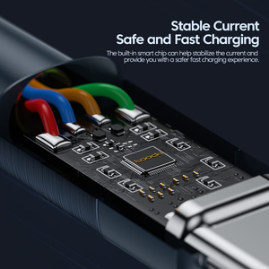 图奇新设计定制TPE + 铝合金66w电缆华为usb a至c 6a型电缆 - Product Image 5