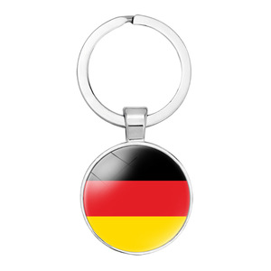 Custom <strong>Key</strong> Chain Metal Football National Badge Printing Various Shapes Football Team Commemorative Keychain for World Cup - Product Image 3
