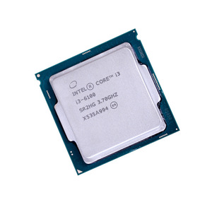 100% funktionieren der Intel-Prozessor kern verwendet i3 6100 3M Cache 51W Computer prozessor CPU für Desktop auf Lager
