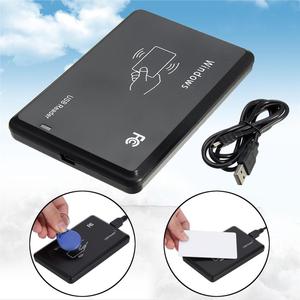 Stable Performance Strong Compatibility ABS Shell Black USB Card Reading Speed Based <strong>HF</strong> Proximity Handheld RFID <strong>Reader</strong>