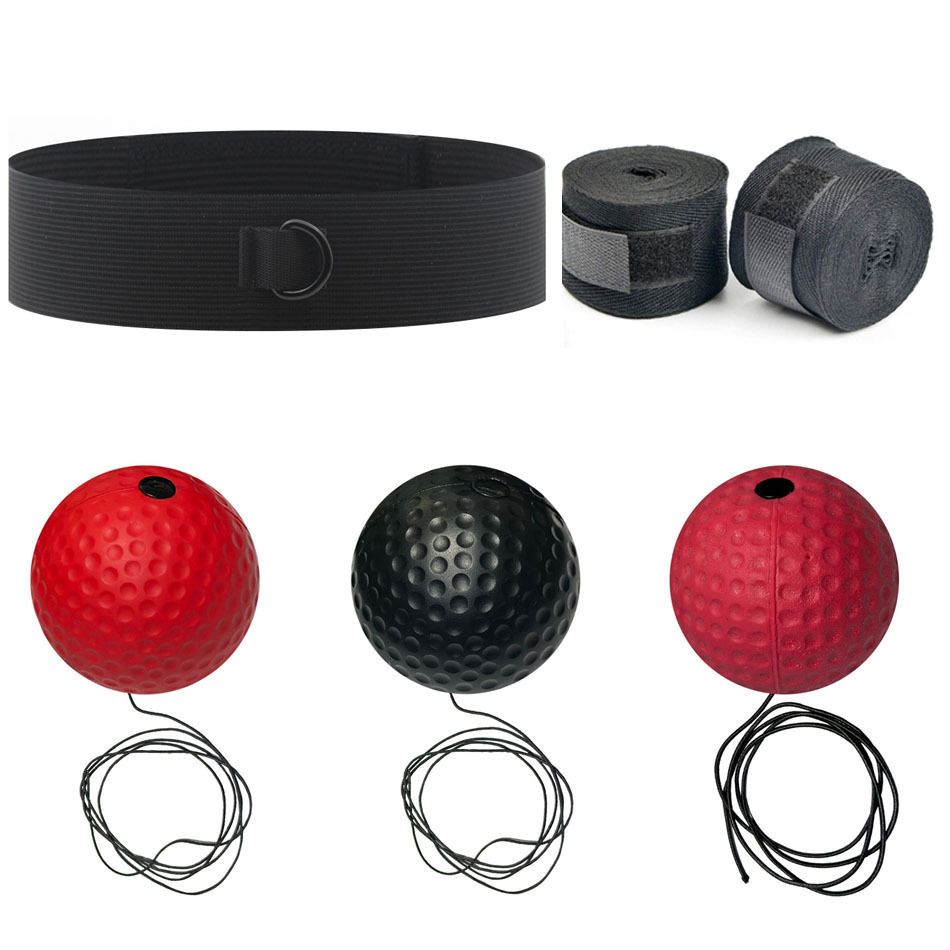 Knitted headband luxury three ball black strap