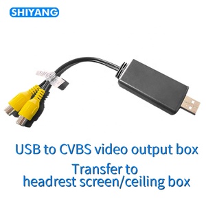 Android Large Screen Universal USB to CVBS Video <strong>Output</strong> Box AV AUTO <strong>1</strong>+<strong>2</strong> Simultaneous Display - Product Image 3