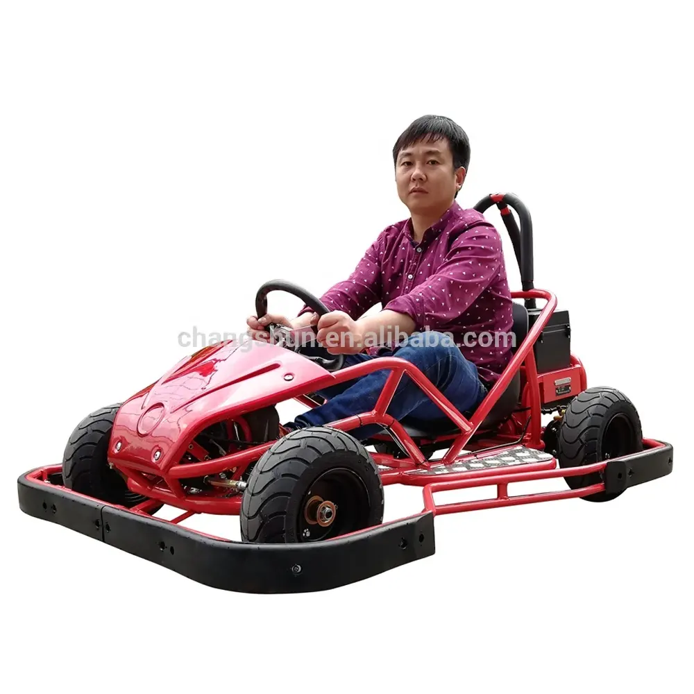 2021 novo Mini Estantes Elétrica Kart Diferencial Eixo Do Motor Brushless Condução Crianças 2 assento de corrida de kart