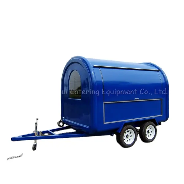 Sweet Corn Hotdog Candy Kiosk Cart Hanning Pump Food Trailer高性能グラスファイバーフルーツバンXR-FC280 Dモバイルレストラン