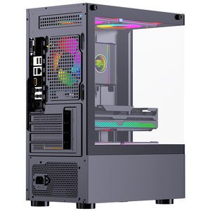 SNOWMAN CS054, nuevo diseño, torres de computadora de escritorio, Torre completa de vidrio templado, PC para juegos, chasis, gabinetes de computadora, caja - Product Image 5