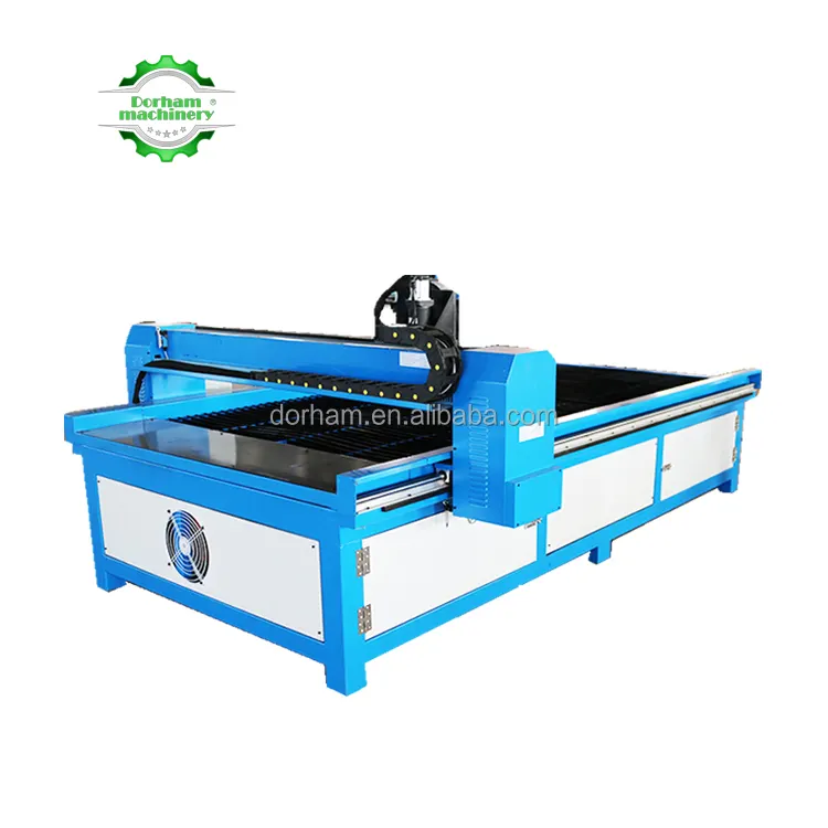 ماكينة قطع بلازما CNC نوع الطاولة قطع المعادن بسعر البلازما Huayuan 63/100/120/160/200A 1500*3000 مم