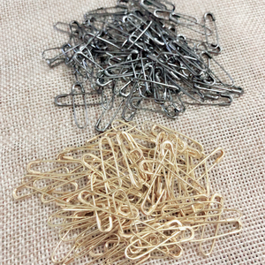 22 Mét Bronze Vàng Bạc Đen Kim Loại U Hình Cuộn Dây Ít Loopless Đen U An Toàn Pin Cho Treo - Product Image 3