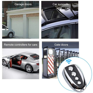 433Mhz codice fisso duplicatore remoto porta Garage apriscatole telecomando elettrico faccia a faccia auto cancello trasmettitore più recente - Product Image 6