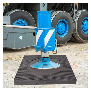 Plastic Outrigger Cranes RV Jack Pad Support Block with Recess in the <strong>Middle</strong> - Product Image 3